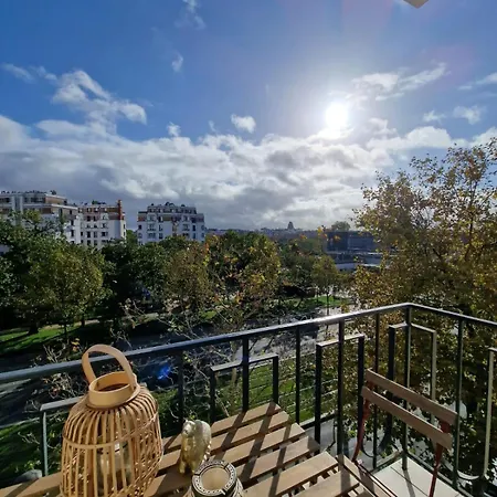 12 Proche Du Centre Avec Parking 아파트 *